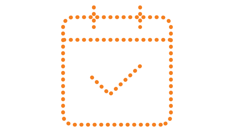 (Revised July 13) Icons Calendar (Dotted)